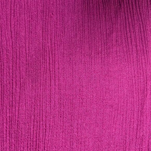 Free People Fuchsia Embellished Sheer Mesh Top Size M Rayon - Picture 10 of 15